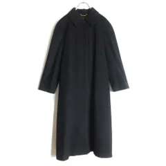 【新品未使用】SANYO 　サンヨー　カシミヤ ステンカラーコート　ロング　黒 SANYO - 極美品 カシミヤ100% SANYO EXCELLENT ロングコート ブラック