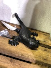 トカゲ　ヤモリ🦎　フック　オシャレ雑貨　アンティーク風