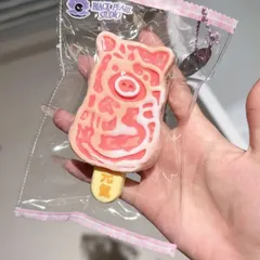 BLACKPEARLSTUDIO　ブラックパールスタジオ　ぶうちゃん元気アイスクリーム　　スクイーズ　とろんスクイーズ　にぎにぎ　捏捏　チャーム　飾り