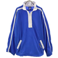 90年代UMBROPROTRAINING古着ナイロンジャケットハーフジップM54 90s アンブロ ハーフジップ ナイロンジャケット アノラック