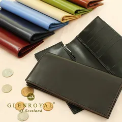 グレンロイヤル 長財布 GLENROYAL 03-5605 全8カラー ブライドルレザー BRIDLE LEATHER PURSE WITH ZIP POCKET メンズ ウォレット 小銭入れ付 レザー メンズ ギフトのサムネイル