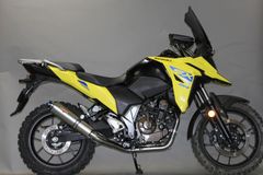 Valiente Vストローム250SX バイクマフラー 8BK-EL11L アレグリア チタンソリッド マフラー カスタム パーツ ドレスアップ 社外品 バリエンテ スズキ V-Strom 250SX