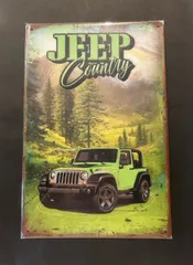 136 ブリキ看板　プレート　アメリカン雑貨