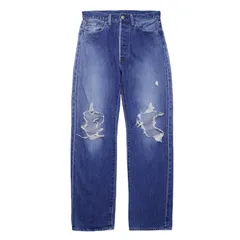 UNUSED アンユーズド UW1088 13oz Ripped Denim Pants 1 ダメージデニム 匿名配送のサムネイル