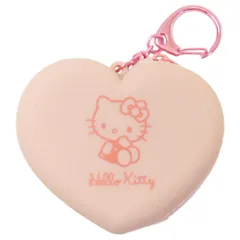 【メール便】ハローキティ ミニポーチ ハート型シリコーンミニポーチ サンリオ ティーズファクトリー 小物入れ キャラクター グッズ 