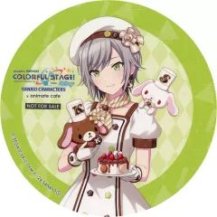 【中古】コースター 日野森志歩＆シュガーバニーズ ホログラムコースター 「プロジェクトセカイ カラフルステージ!feat. 初音ミク×サンリオキャラクターズ×animate cafe」 メニュー注文＆グッズ購入特典