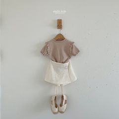 ＜韓国子ども服＞【Aladin】Happy Terry Tee　エンジェルTシャツ　XLサイズ/108-115cm
