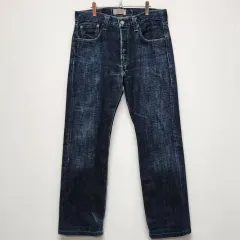 極美品 リーバイス 501 XX W34 ボタンフライ メキシコ 濃紺 楽天市場】【中古】古着 メキシコ製 Levi's リーバイス 501XX