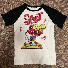 hysteric mini raglan t ー shirt