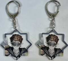 アイデンティティ V 第五人格 Official CAFE アクリルキーホルダー　Fantasy World ver. 占い師 イライ 2個セット　まとめ売り