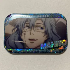 呪術廻戦　ホログラム スクエア缶バッジ　プライズ　真人