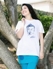 ブッダTシャツ TIRAKITA(ティラキタ) / 仏陀 釈迦 仏像 ゴータマ・シッダッタ Tシャツ 半袖 Tシャツ T