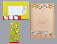 [중고] 종이 제품 집합 / 레터 세트 & 씰 문구 [이치 반 쿠지 치이카와 ~ 모두 라면 ~] H 상
