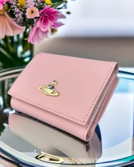 【新品・正規品・お買い得！】ヴィヴィアンウエストウッド 三つ折財布 PINK【値下げOK】