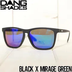 偏光サングラス DANG SHADES ダンシェイディーズ RECOIL POLARIZED SUNGLASSES Black X Mirage Green Polarizedのサムネイル
