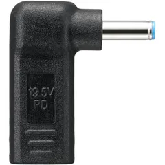 ヤザワコーポレーション YAZAWA 充電コネクタ USB Type C 変換 電源 PD対応 USB変換 HP 専用 テレワーク リモート ブラック PDHL01 0
