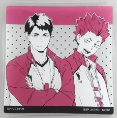 【中古】皿・茶碗 牛島若利＆天童覚 ガラス皿 「一番くじ ハイキュー!!」 M賞