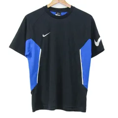 ナイキ 半袖Ｔシャツ ドライフィット スポーツウエア トップス メンズ Sサイズ ネイビー×ブルー NIKE 【中古】