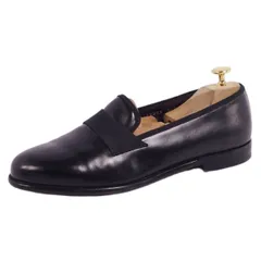 美品 サルヴァトーレ フェラガモ Salvatore Ferragamo ローファー スリッポン カーフレザー シューズ メンズ 8.5EE(26.5cm相当) ブラックのサムネイル