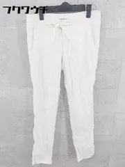◇ BAYFLOW ベイフロー リネン混 九分丈 アンクル パンツ サイズ2 オフホワイト系 レディース 【中古】 【1002800691210】