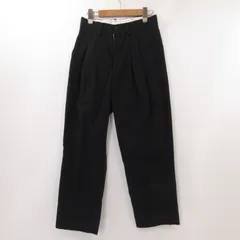【姫路東店】 中古 SUMARI シュマリ スラックス Nylon 2tucks Slacks S2203-50014 サイズ：0 ブラック 【107】