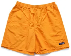 patagoniaパタゴニア BAGGIES SHORTS ナイロン バギーズショーツ MAN マンゴー M★ショートパンツ アウトドア キャンプ オレンジ