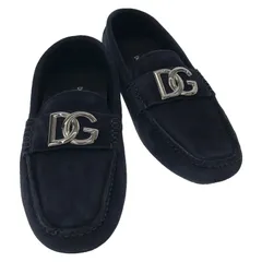 ドルチェアンドガッバーナ DOLCE & GABBANA ローファー スエード ドライバーシューズ A50598AT4418611540.5 ブルー カーフ（牛革） スエード ドライバーシューズ メンズ 新品のサムネイル