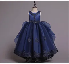 パーティー ドレス 誕生日 子ども 結婚式  発表会 ロングドレス 子供ドレス 発表会ドレス ワンピース ドレス キッズ 女の子 お姫様 ジュニアドレス ピアノ 入学式kaili04