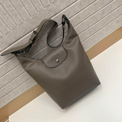 LONGCHAMP HOBO ロンシャン ショルダーバッグ #グレー