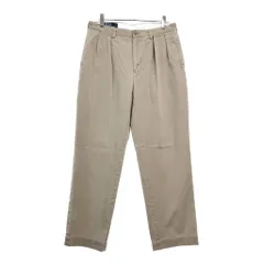 Polo by Ralph Lauren ポロ ラルフローレン ANDREW PANT 2タック チノパンツ ポロチノ ベージュ(メンズ W34 L32)中古 古着 V0667