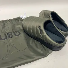 ☆ マウンテンカーキ ☆ 30～31.5cm subu サンダル 通販 スリッパ ダウンスリッパ スブ ダウンサンダル メンズ レディース スリッポン 外 SUBU スブ 冬サンダル 2025年モデル 消臭剤付き