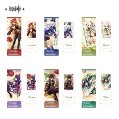 原神 キィニチ チケット風カード ポップアップ ストア　POPUP 特典 原神 テイワットグッズ POP UP STORE ポップアップ 特典 ポスト