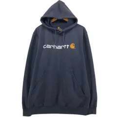 古着 カーハート Carhartt ORIGINAL FIT スウェットプルオーバーパーカー メンズM相当/eaa575593