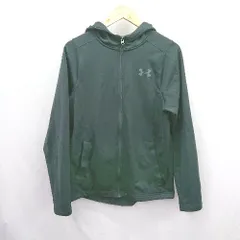 ◇ ⊇ UNDER ARMOUR アンダーアーマー 裏起毛 長袖 パーカー サイズM ブラック メンズ E  【1506230019595】