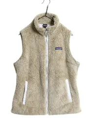 【お得なクーポン配布中!】 パタゴニア ロスガトス フリース ベスト レディース L 古着 19年製 Patagonia 毛長 パイル ボア 重ね着 フルジップ アウトドア ハイネック