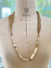 【最終値下げ】Vlas Blomme /サイドリボンネックレス 314060