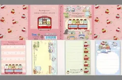 【中古】ノート・メモ帳 集合(ピンク) パタパタメモ 「すみっコぐらし×けいきゅう＆はねだくうこうinおおたく」