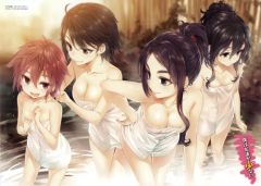 [중고] 포스터 집합 B5 목욕 포스터 [나는 친구가 적다]