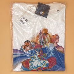 【未開封/4XL】CAPCOM 40th UT/オーバーサイズフィット Tシャツ/ストリートファイターII  Street Fighter II SF2/ホワイト系 白/綿 100%/商品番号: 466092/ 服飾 (70-2025-0610-KO-001)