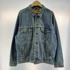 【中古】90s LEVI'S デニムジャケット サイズL 70507-0389 裏ボタン527 USA製 リーバイス ヴィンテージ[19]