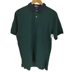 ポロバイラルフローレン Polo by RALPH LAUREN 90S ポニー刺繍 ボーダー S/S ポロシャツ メンズ import：S 
