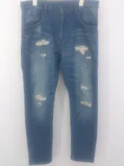 ◇ BEAUTY & YOUTH ビューティアンドユース UNITED ARROWS ダメージ加工 デニム パンツ サイズS ブルー系 レディース P  【1212130000303】