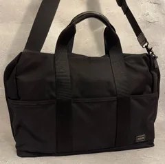 ✨PORTER ビジネスバッグ 黒 A4対応✨ショルダー付属　通勤　通学　ビジネス