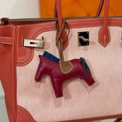 エルメス ロデオMM ルビー×フォーブ×ブルードマルト HERMES バッグ ...