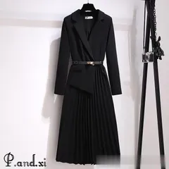 ブラックフォーマルスーツ入学式SMLママスーツオールシーズンロング丈レディース礼服卒業式