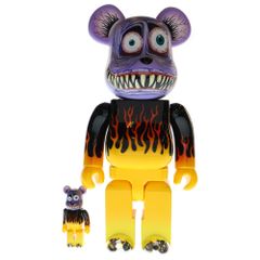 MEDICOM TOY BE@RBRICK World Wide Tour MARK PARKER 100% & 400% Bearbrick Mark Parker Figure Doll Multi
