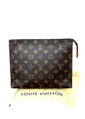 【極美品】ルイヴィトン モノグラム ポッシュトワレット ポーチ セカンドバッグ LOUIS VUITTON（ルイ・ヴィトン） ポシェットトワレット26 M47542