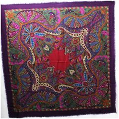 グッチ スストール 70%ウール 30％シルク 130 x130cm ☆美品☆ - メルカリ