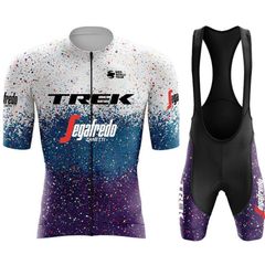 TREK 半袖 サイクルジャージ 上下セット 自転車ウエア 半袖 スポーツ ウェア メンズ レディーズ サイクリング 速乾吸汗 S-XXXL