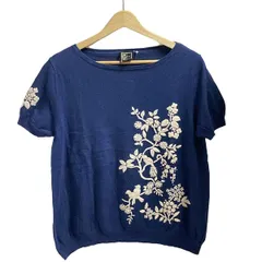 【希少美品】ケイタマルヤマ 花柄 刺繍 カシミヤ100% ニット セーター 希少美品】ケイタマルヤマ 花柄 刺繍 カシミヤ100% ニット